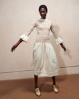 STERLING DRESS | ecru | WAREHOUSE SALE
