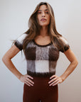 MAHI TOP | plaid