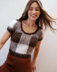 MAHI TOP | plaid