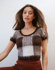 MAHI TOP | plaid