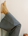 COOK TROUSER | gingham | organic + earth dyed | WAREHOUSE SALE