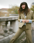 COOK TROUSER | herb stripe | WAREHOUSE SALE