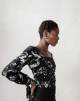 HAMLINE BLOUSE | cosmos | WAREHOUSE SALE