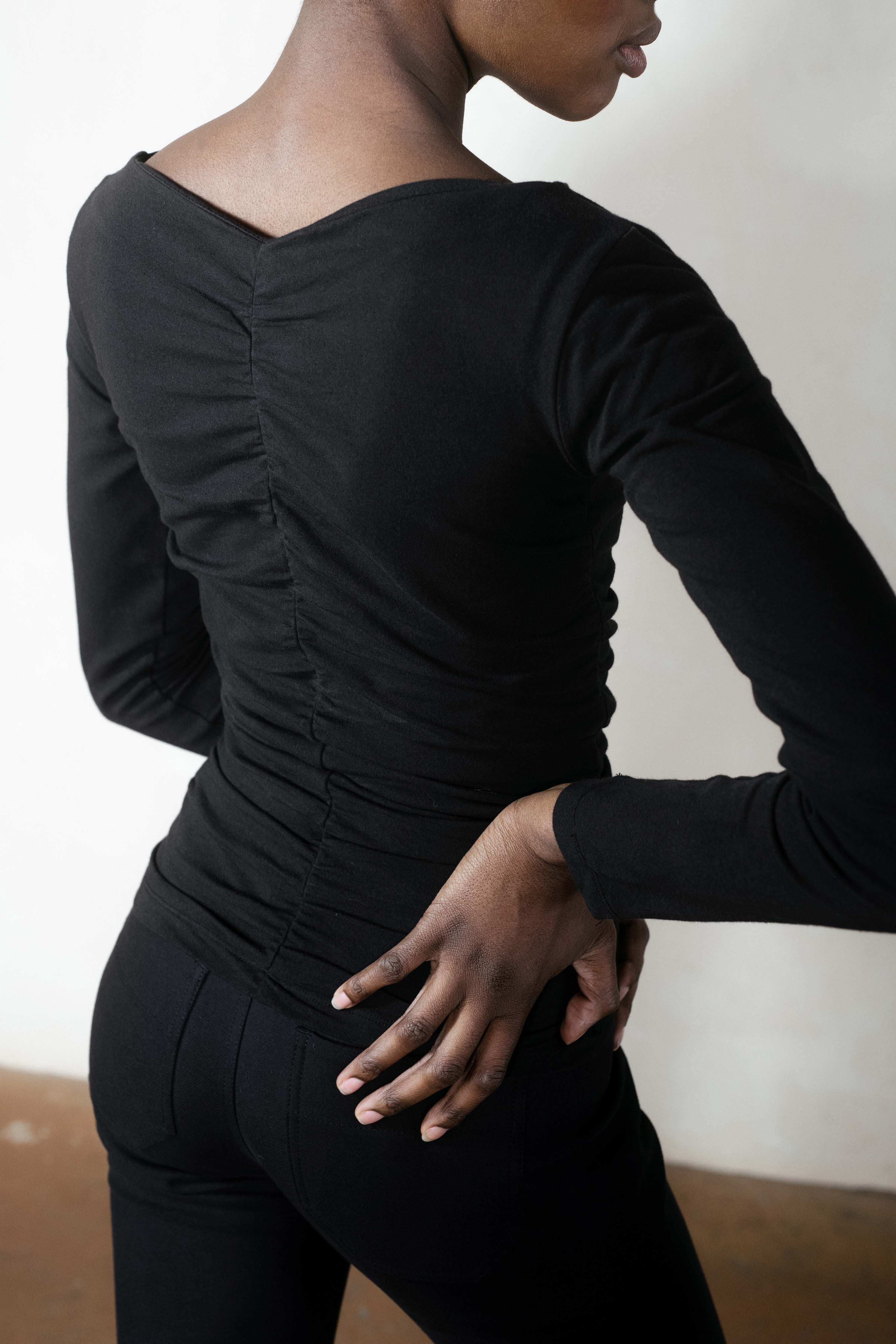 MUSA TOP | noir | organic