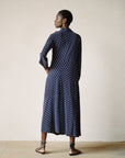 JORDAN DRESS | dotted navy | WAREHOUSE SALE