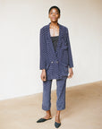 JAMES BLAZER | dotted navy | WAREHOUSE SALE