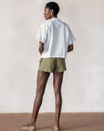 JUJU SHORT | herb stripe | WAREHOUSE SALE