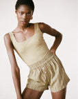 JUJU SHORT | herb stripe | WAREHOUSE SALE