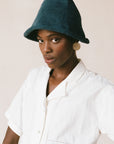 HILL HAT | indigo | organic + earth dyed | WAREHOUSE SALE