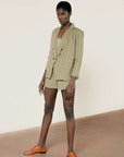 JUJU SHORT | herb stripe | WAREHOUSE SALE