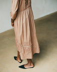 SYDNEY DRESS | shiitake | WAREHOUSE SALE