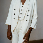 MAXIMO BLAZER | bone | WAREHOUSE SALE