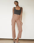 LUNA PANT | clove | WAREHOUSE SALE