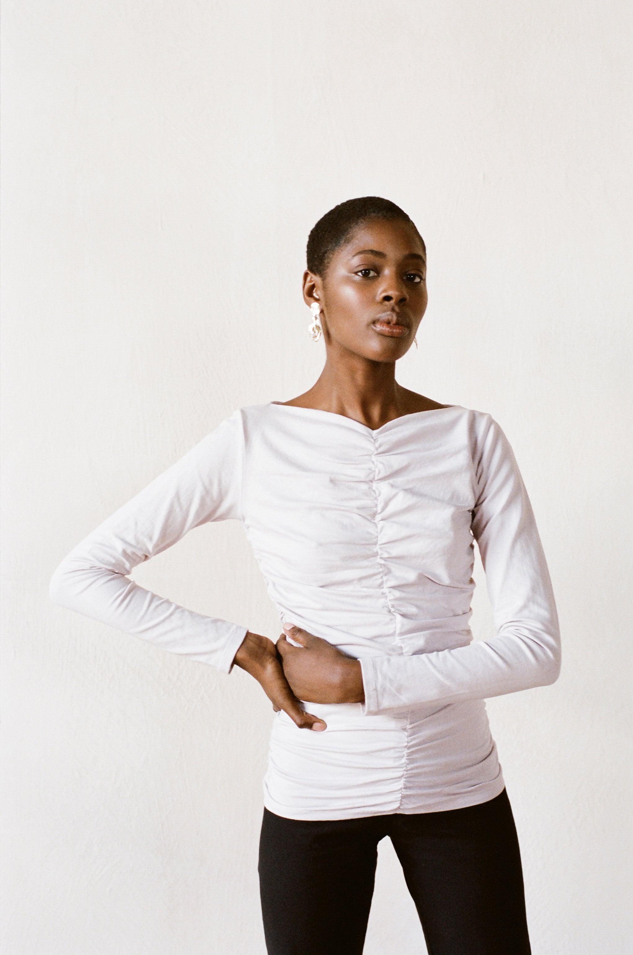 MUSA TOP | radish | organic + earth dyed
