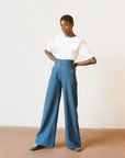 LONG LUNA PANT | indigo | WAREHOUSE SALE