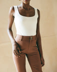 SKINNY LUNA PANT | clove | WAREHOUSE SALE