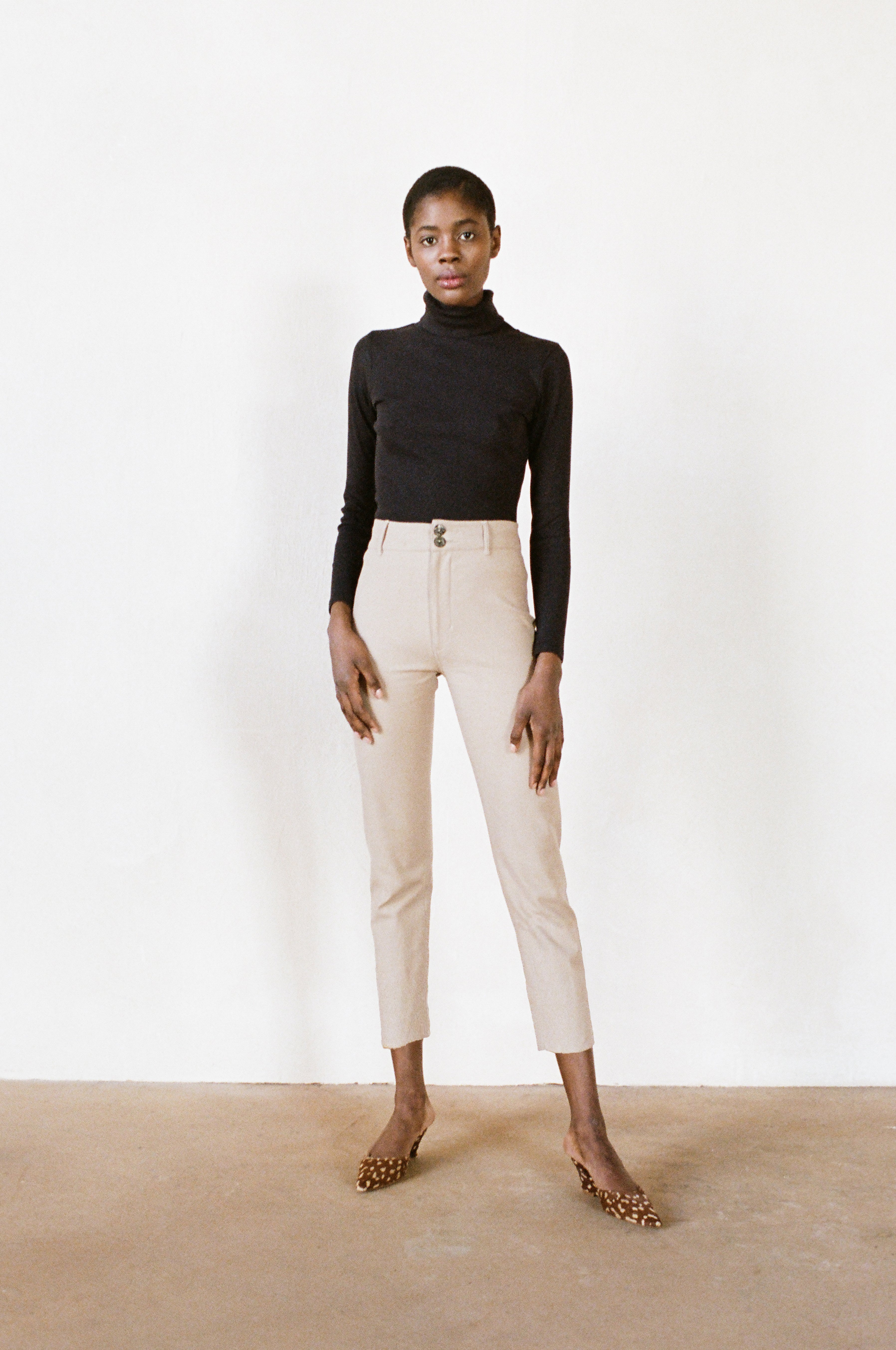 SKINNY LUNA PANT | mushroom