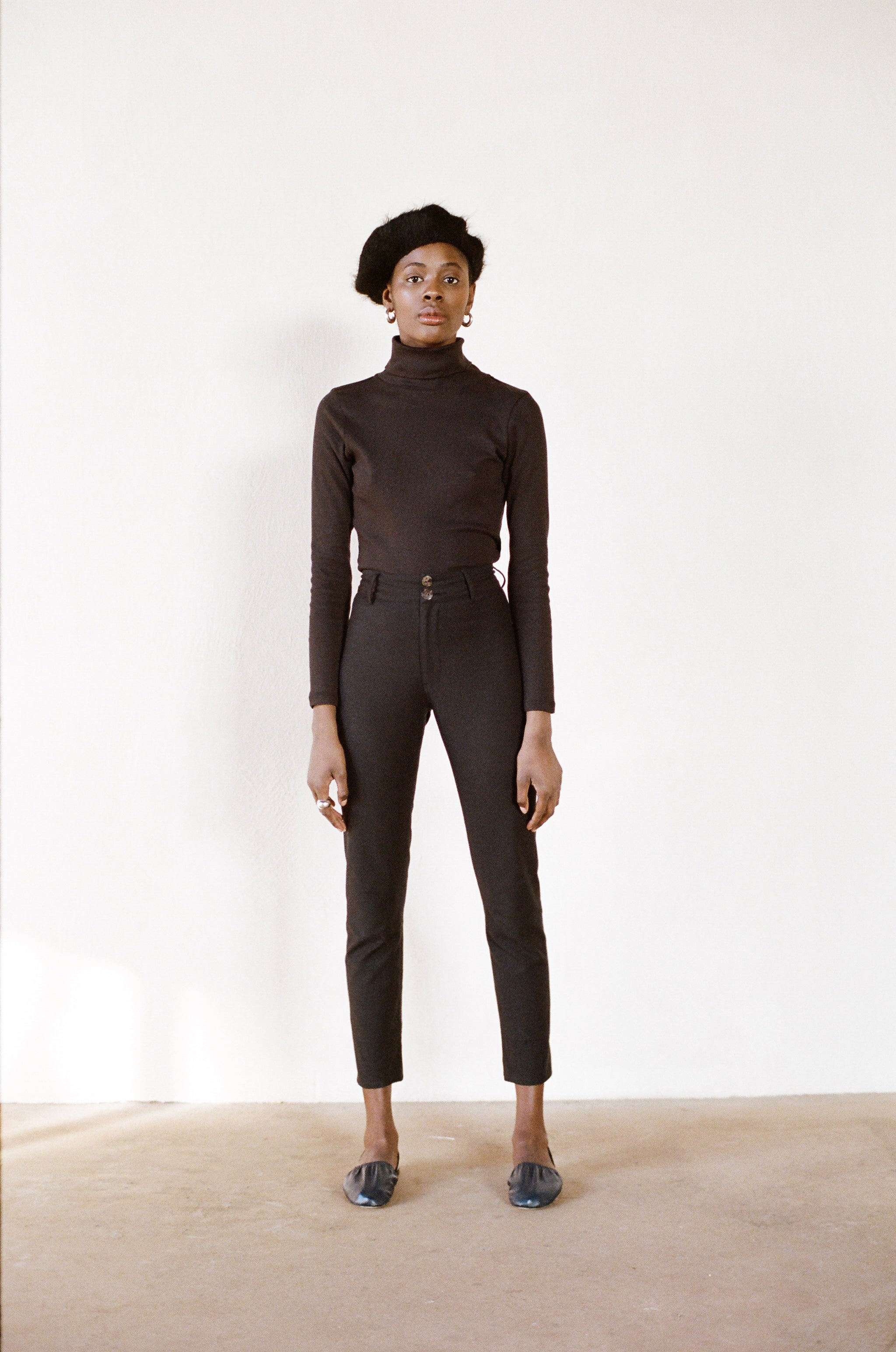 SKINNY LUNA PANT | noir