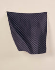 SCARF | dotted navy | WAREHOUSE SALE