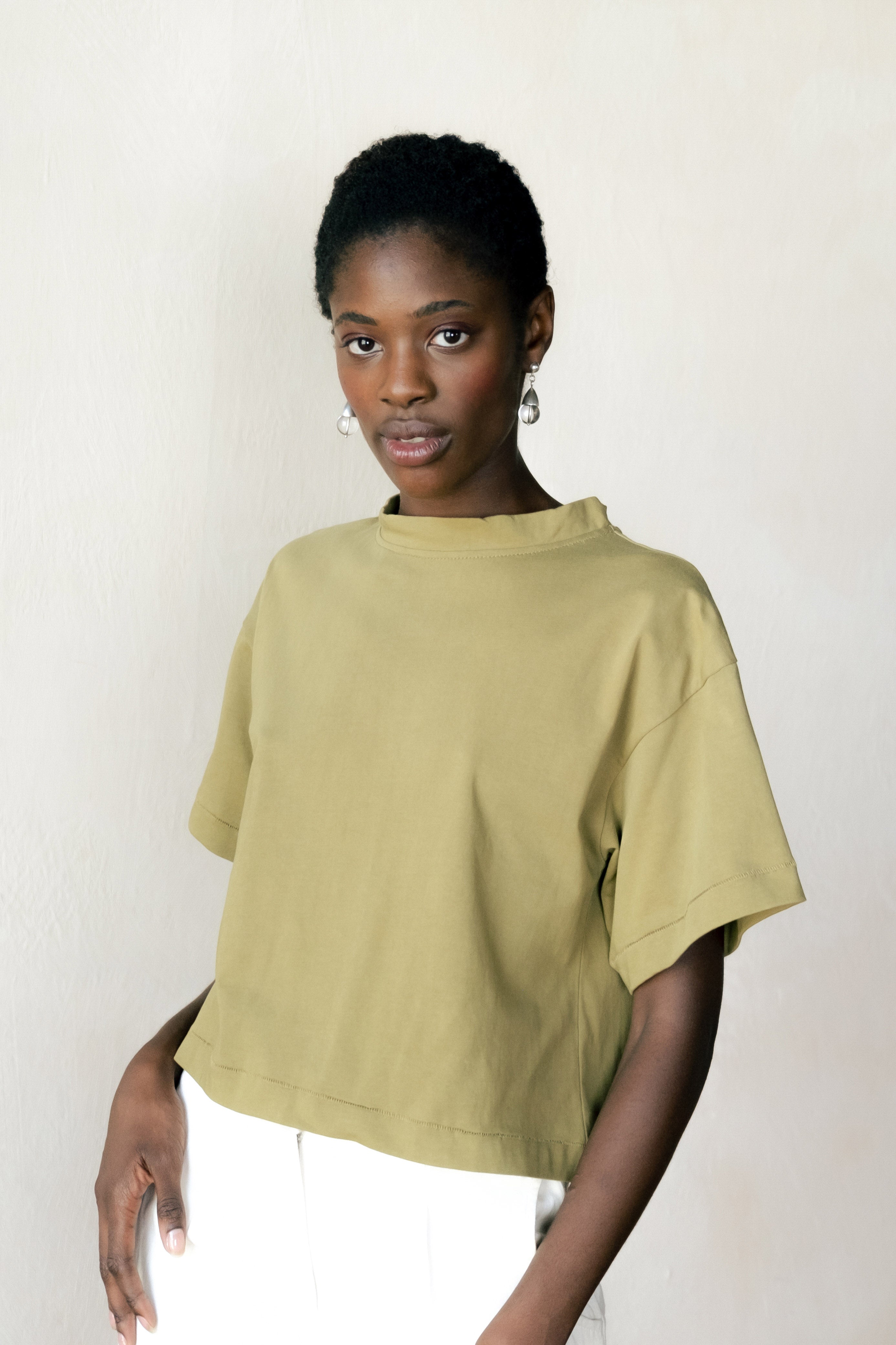 THE TEE | herb | organic + earth dyed