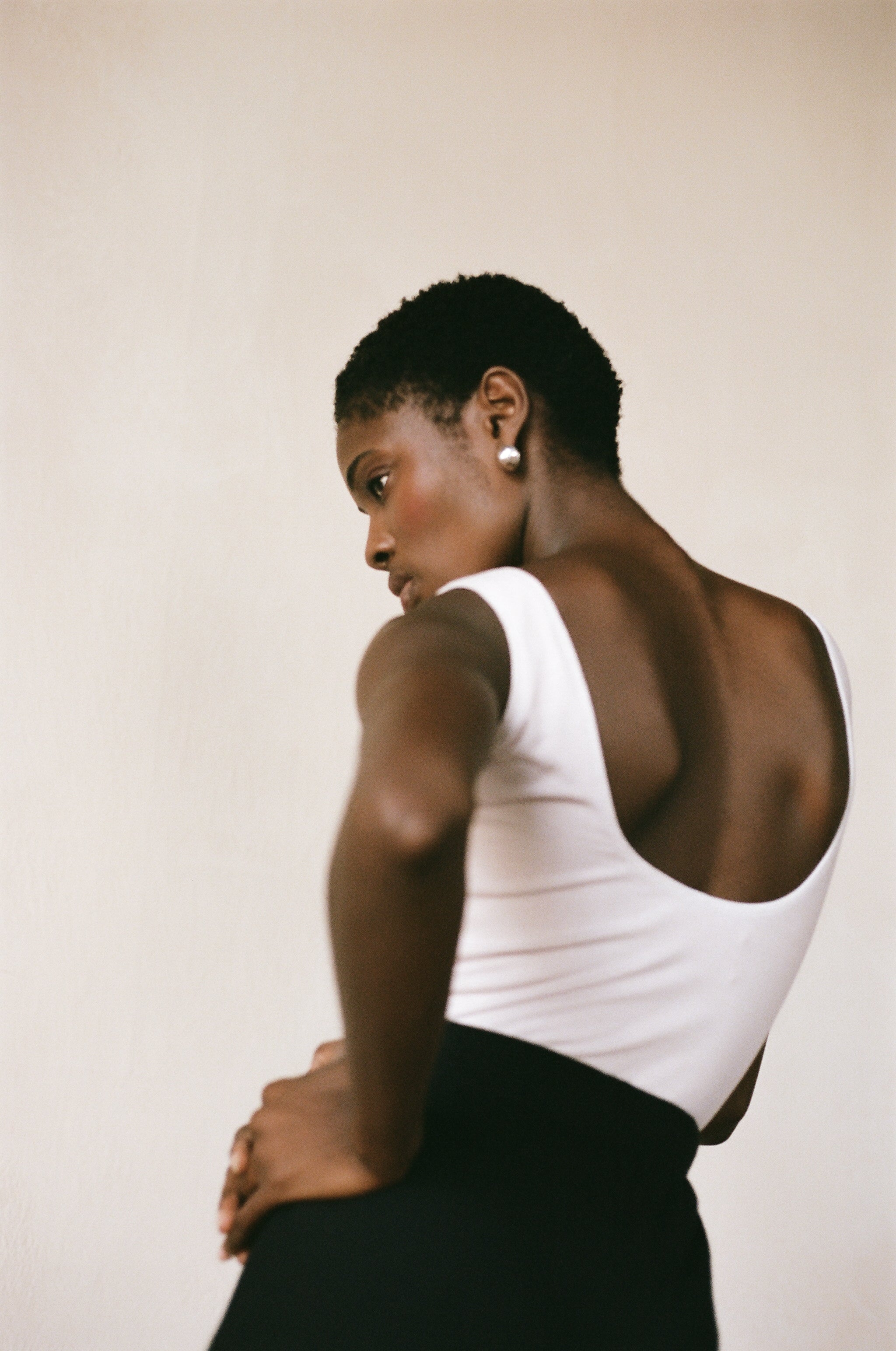 BODYSUIT | radish | organic + earth dyed