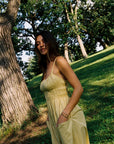 MATCHA DRESS | butter | organic + earth dyed