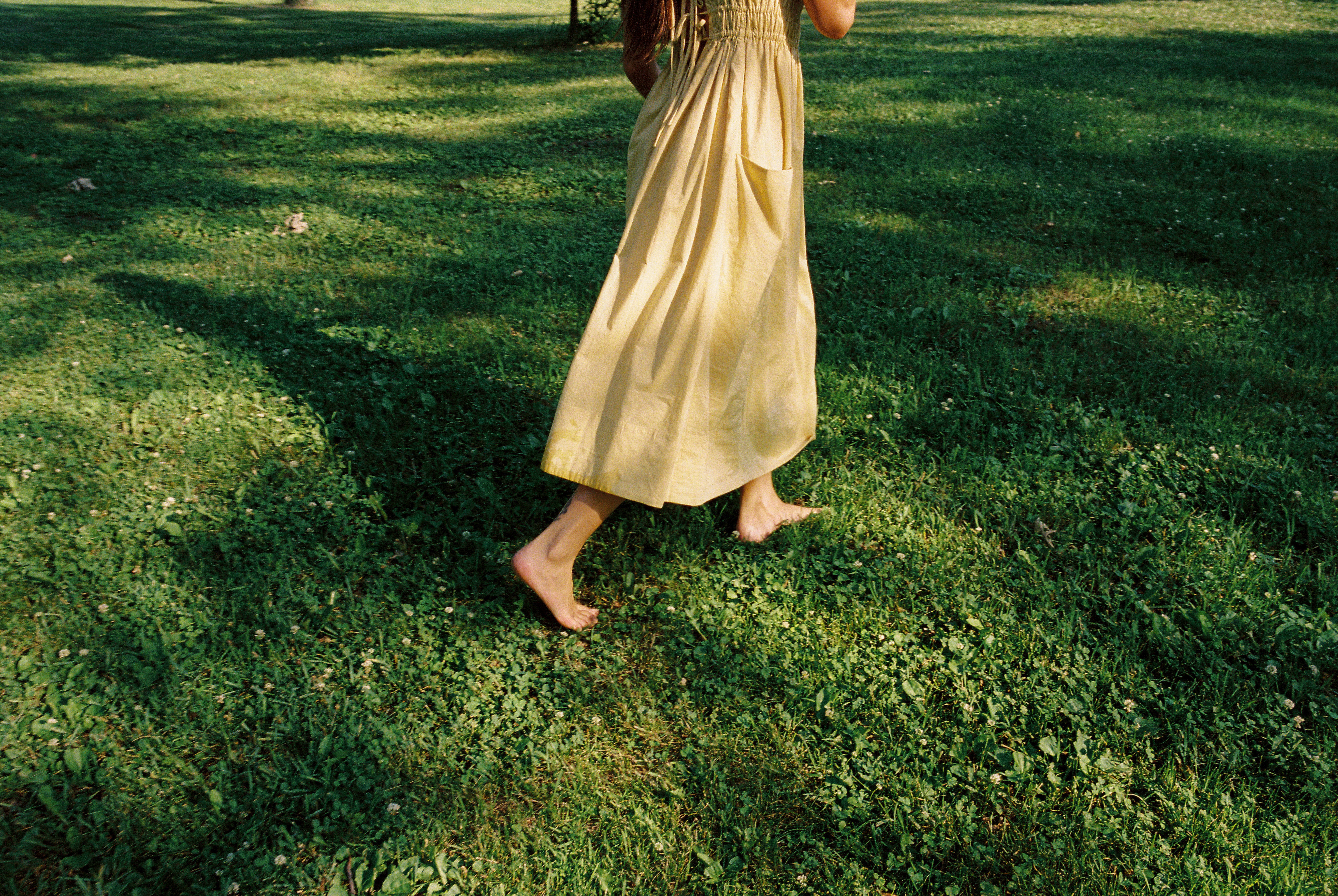 MATCHA DRESS | butter | organic + earth dyed