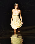 MATCHA DRESS | butter | organic + earth dyed