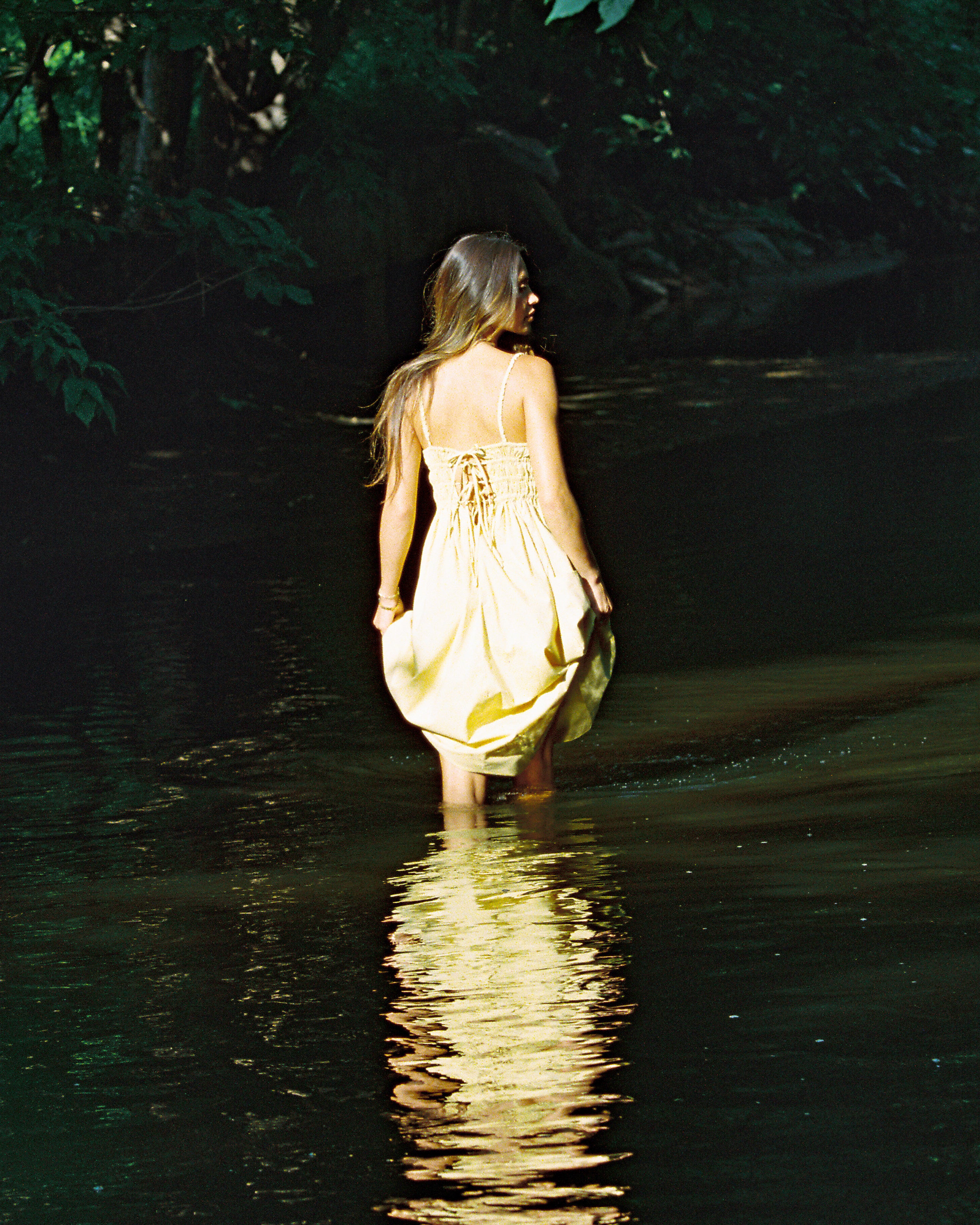 MATCHA DRESS | butter | organic + earth dyed