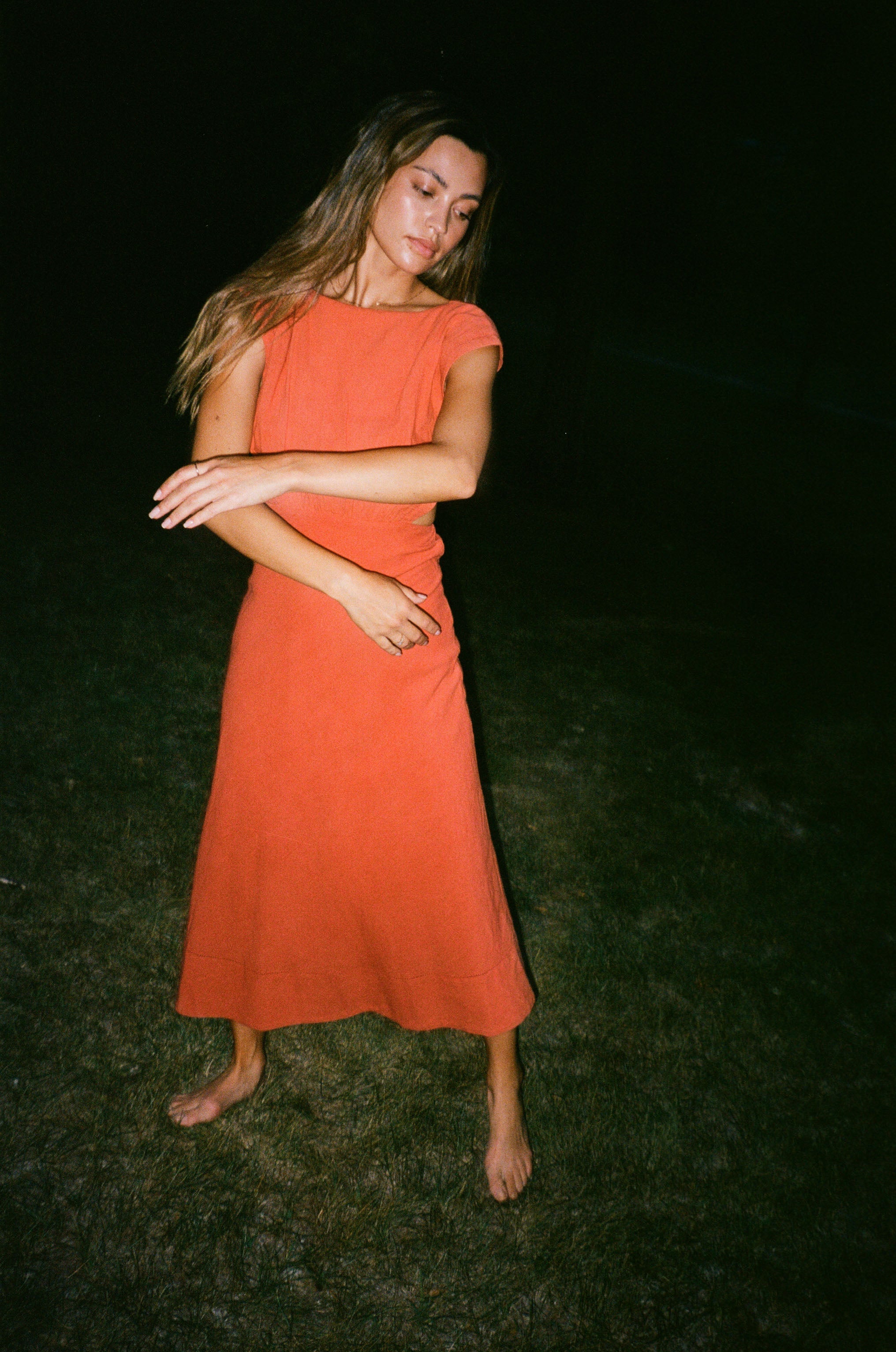 BELÉN DRESS | yam | organic + earth dyed