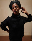 BRUSHED BERET | noir