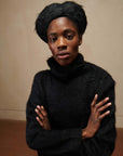 BRUSHED BERET | noir
