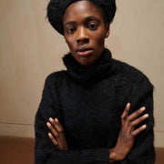 BRUSHED BERET | noir