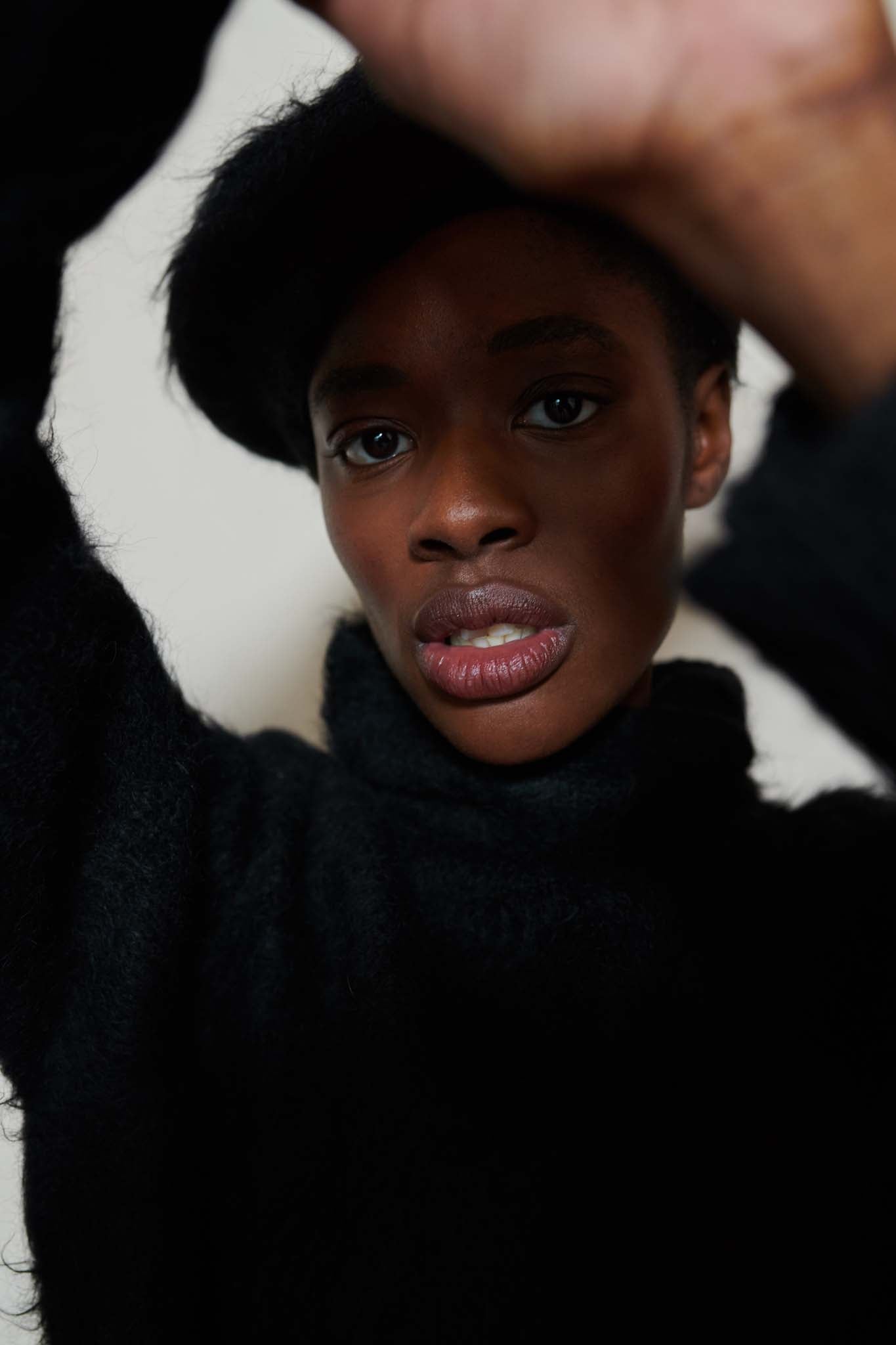BRUSHED BERET | noir