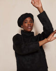 BRUSHED BERET | noir
