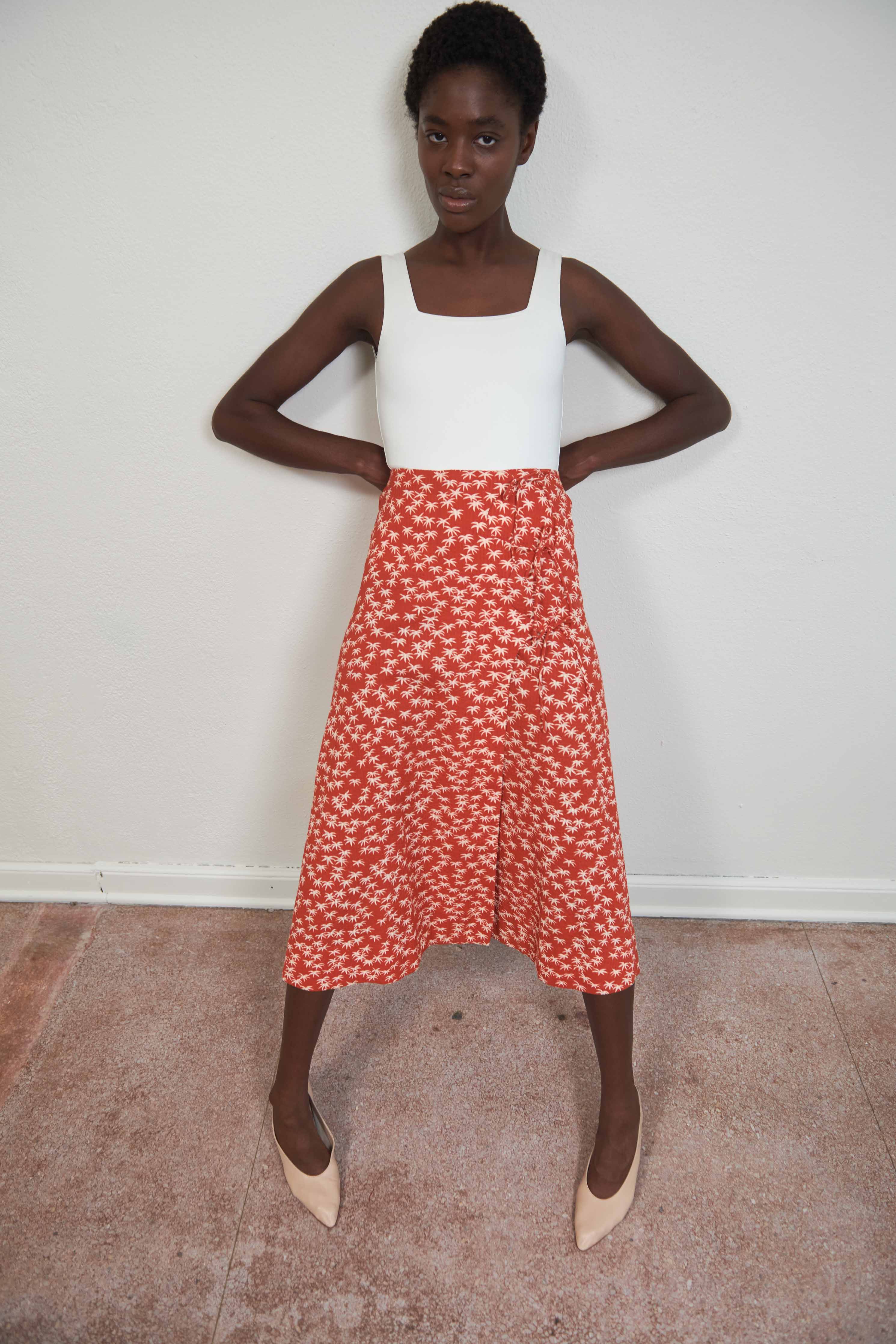 ELDI SKIRT | palm | organic
