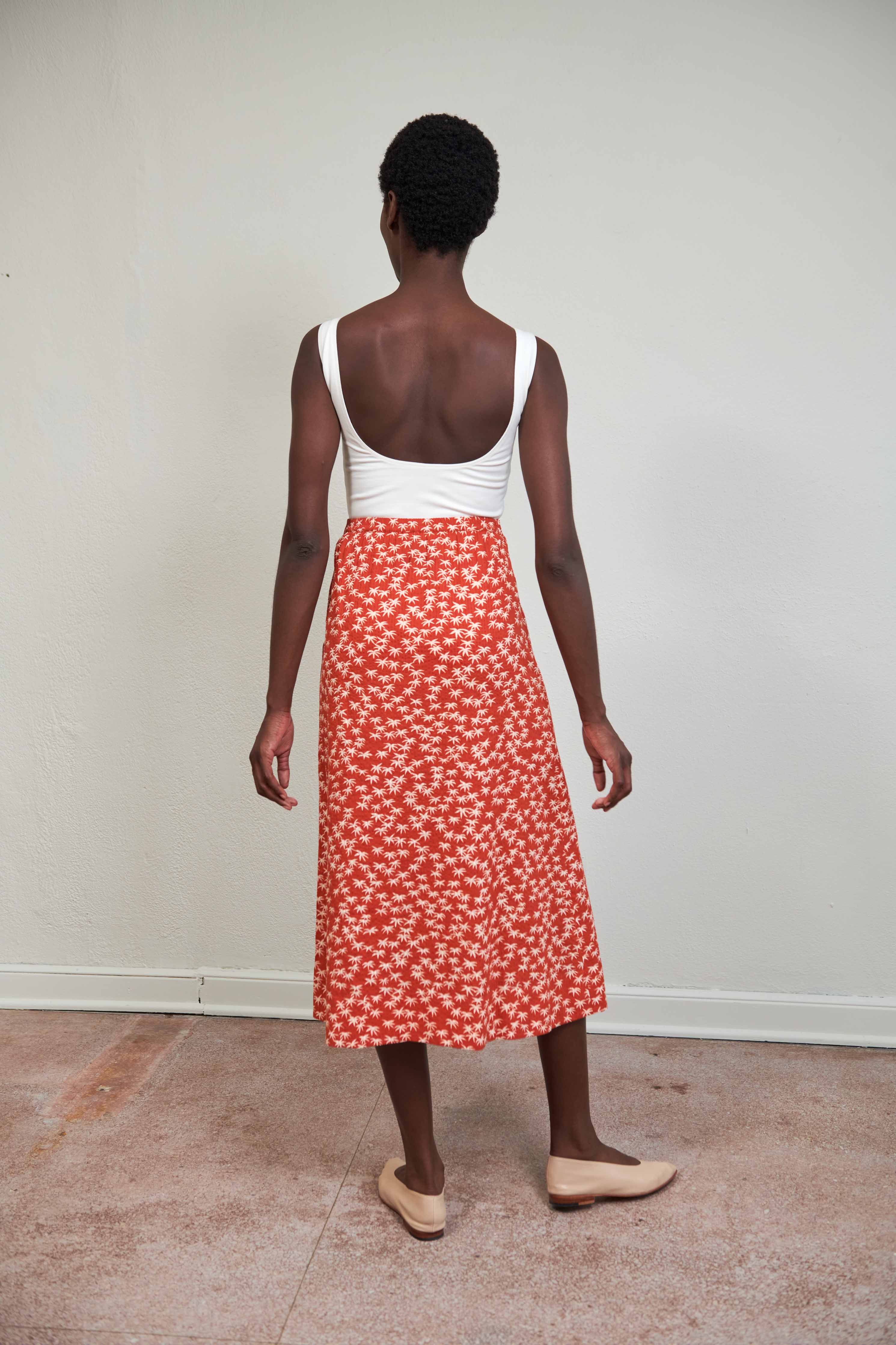 ELDI SKIRT | palm | organic