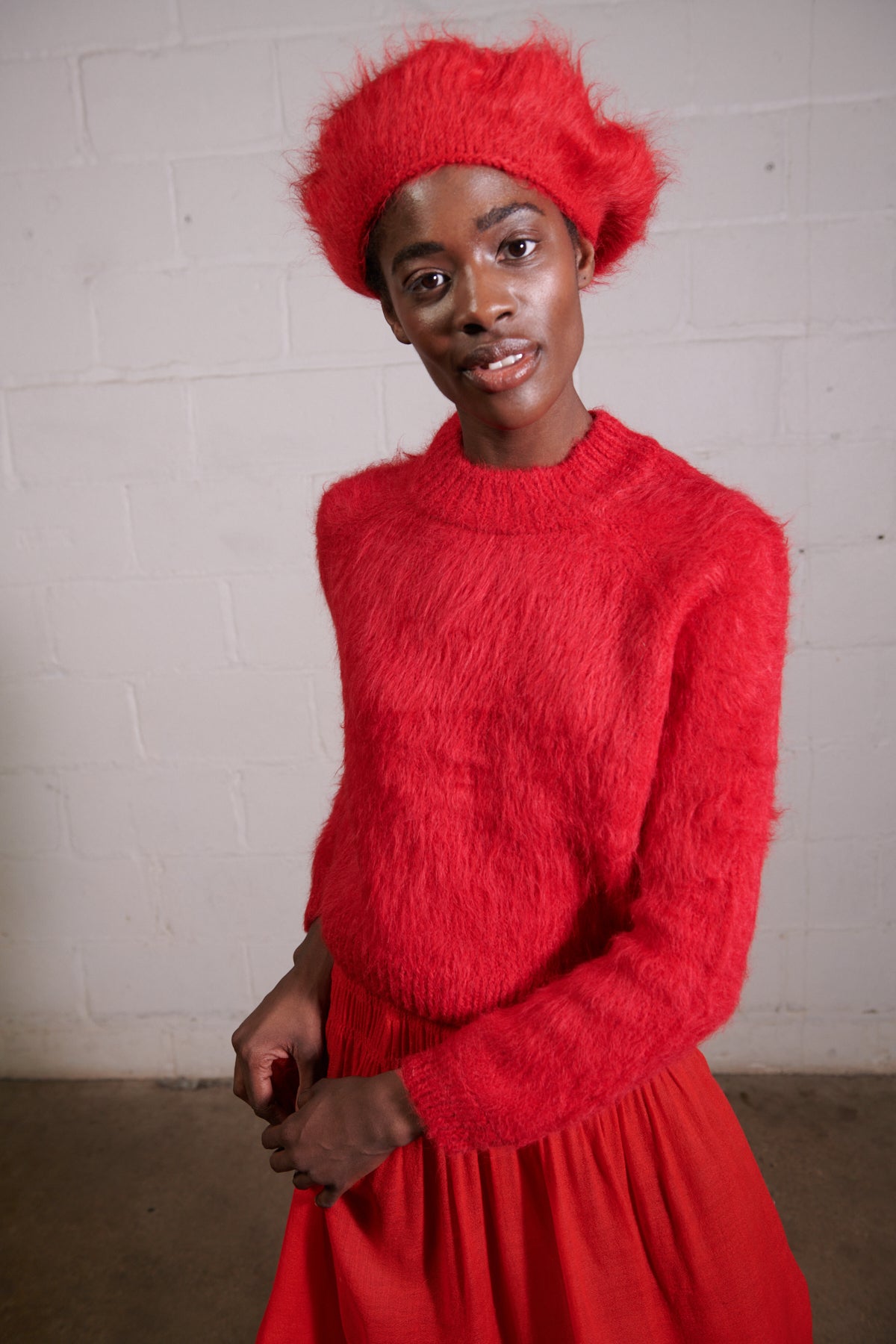 BRUSHED BERET | piquillo