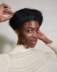 BRUSHED BERET | noir
