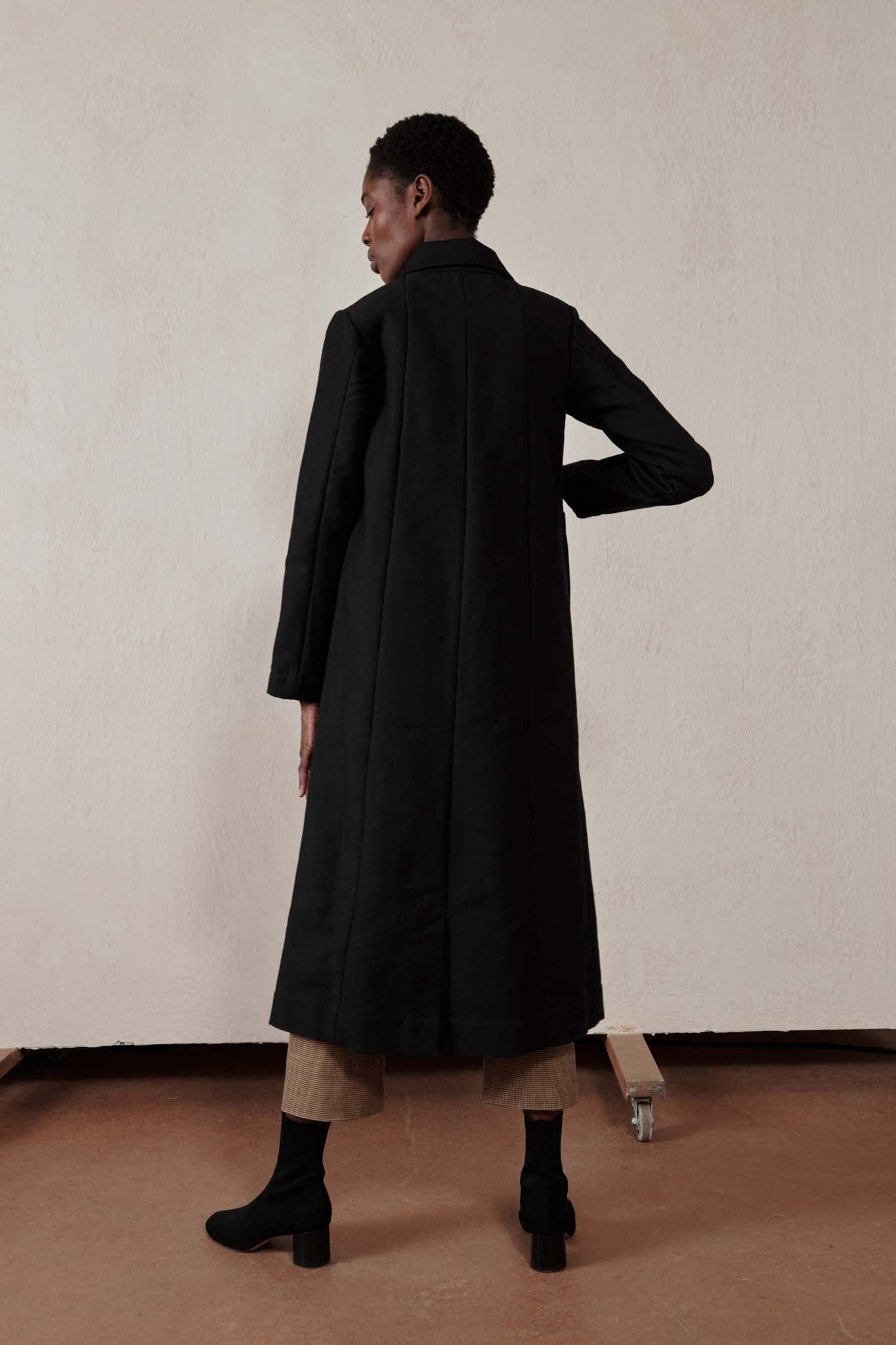 CONRAD CAR COAT | noir | organic