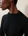 COTTON RYAN PULLOVER | noir | organic