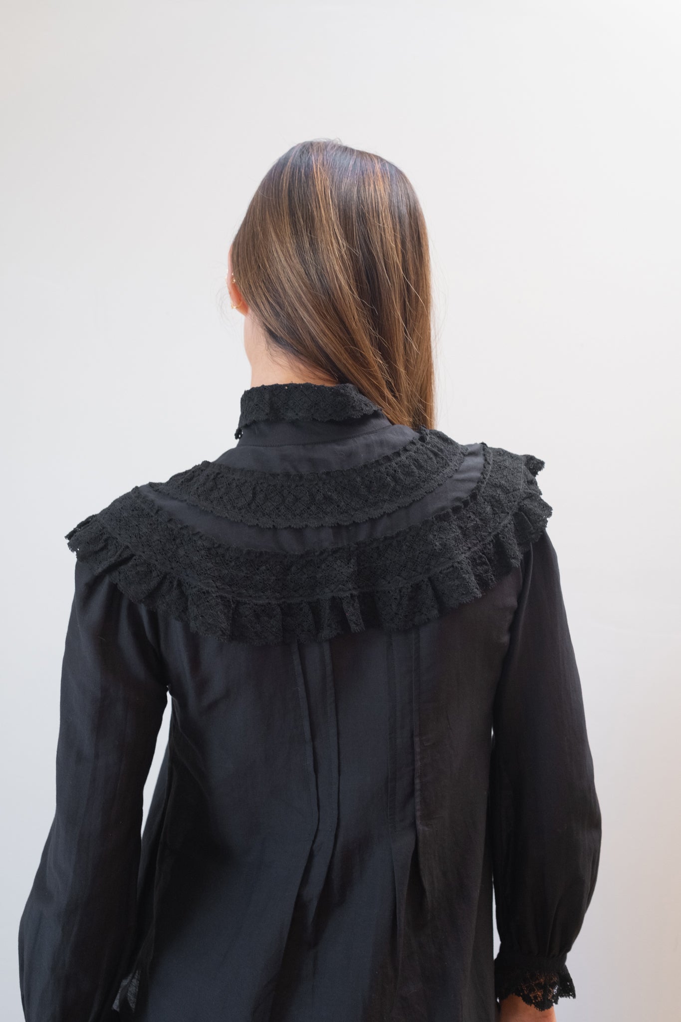 MAYA BLOUSE | noir | organic