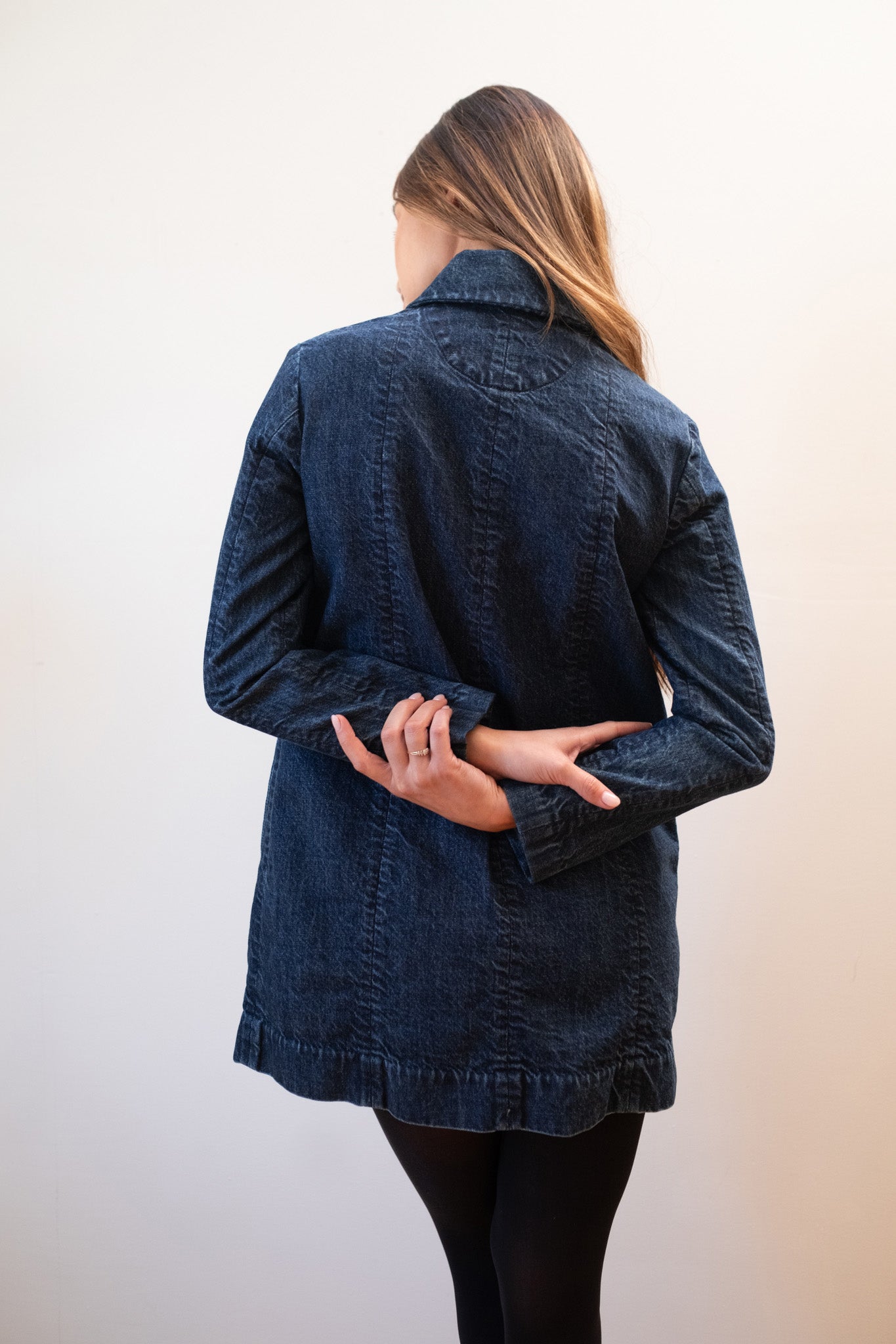 CONRAD CHORE COAT | denim | organic + earth dyed