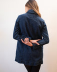 CONRAD CHORE COAT | denim | organic + earth dyed