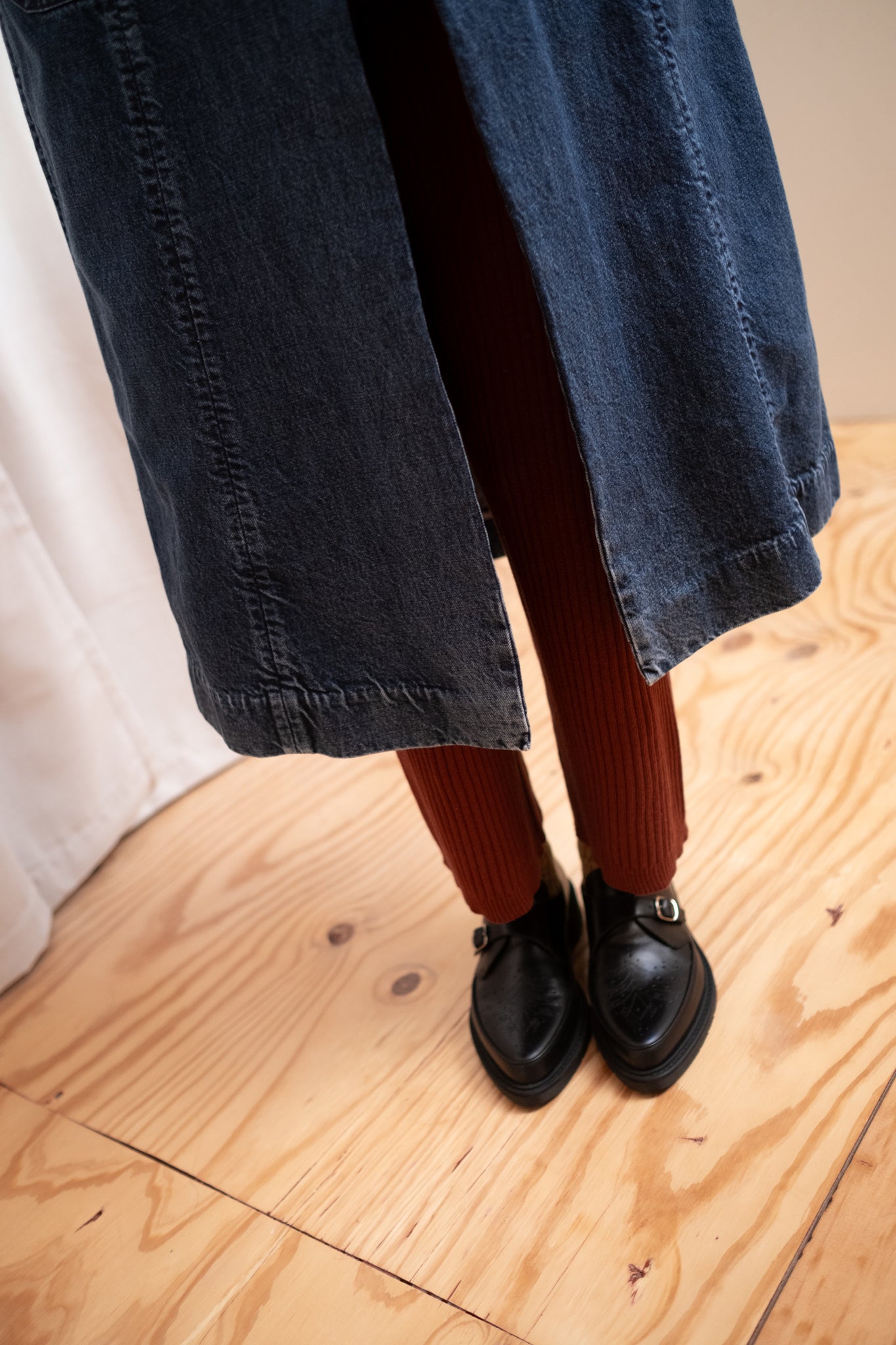 CONRAD CAR COAT | denim | organic + earth dyed