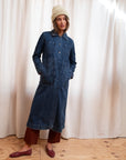 CONRAD CAR COAT | denim | organic + earth dyed