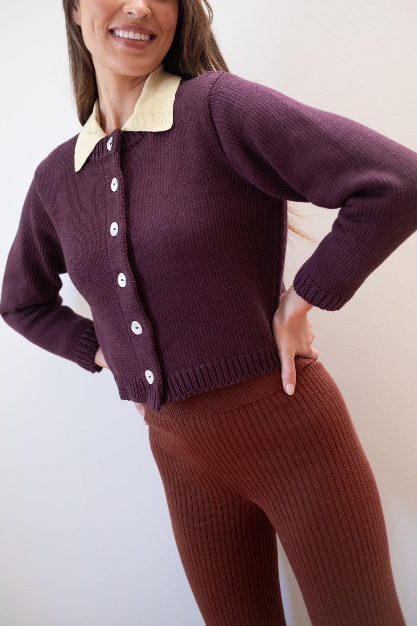 CHUNKY COTTON CARDI | jam