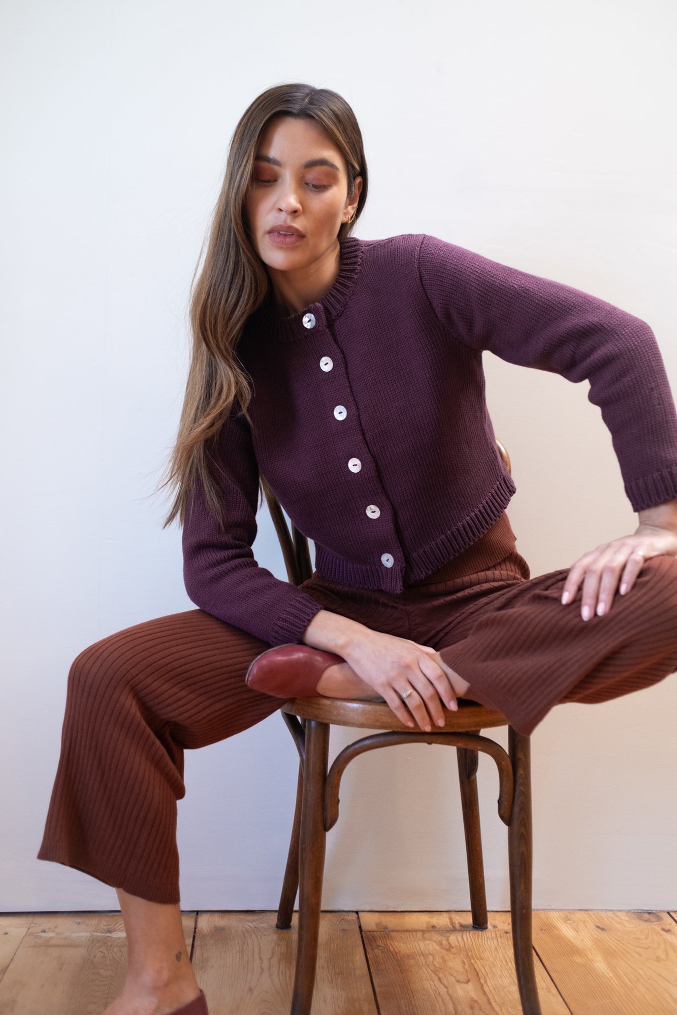 CHUNKY COTTON CARDI | jam