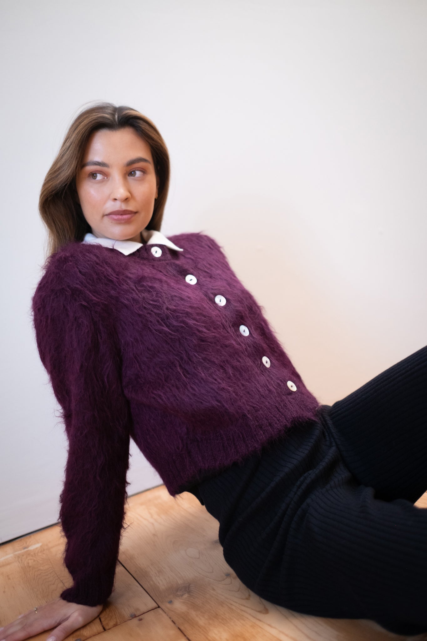 BRUSHED CARDI | jam