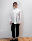 MAYA BLOUSE | bone | organic